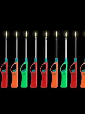 Briquet à Flamme Ouverte en Métal pour Cuisinière à Gaz