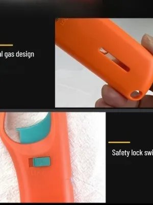 Briquet à Flamme Ouverte en Métal pour Cuisinière à Gaz