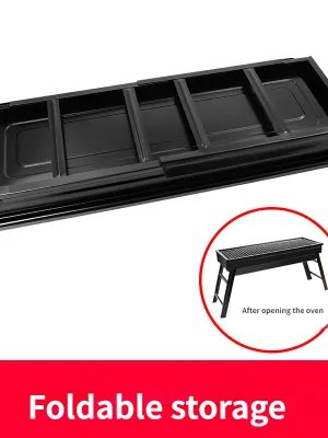 Barbecues pliables en acier portables pour réchaud à charbon